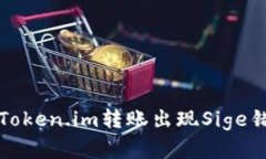 如何解决Token.im转账出现Sige错误的问题